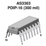 ALFA RPAR AS3363 Triple VCA IC